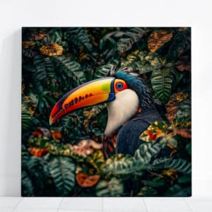 tableau toucan realiste