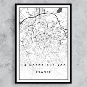 affiche ville La Roche-sur-Yon