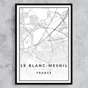 affiche ville Le Blanc-Mesnil