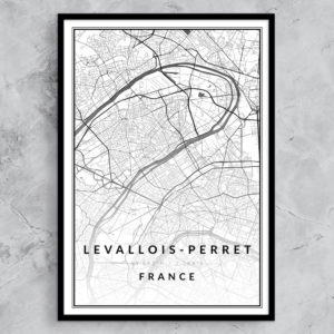 affiche ville Levallois-Perret